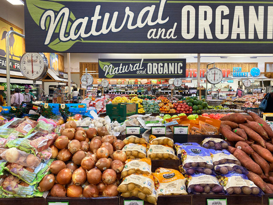 Organic Vegetables in Sprouts Farmers Market